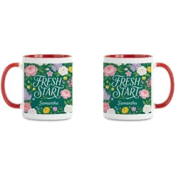 Fresh Start Flower Mug