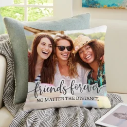Friends Forever Photo Pillow