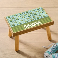 Frogs and Lily Pads Step Stool