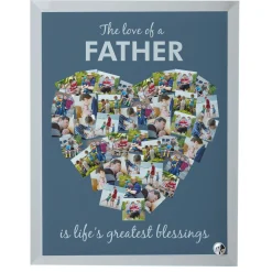 From The Heart Glass Photo Frame