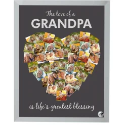 From The Heart Glass Photo Frame