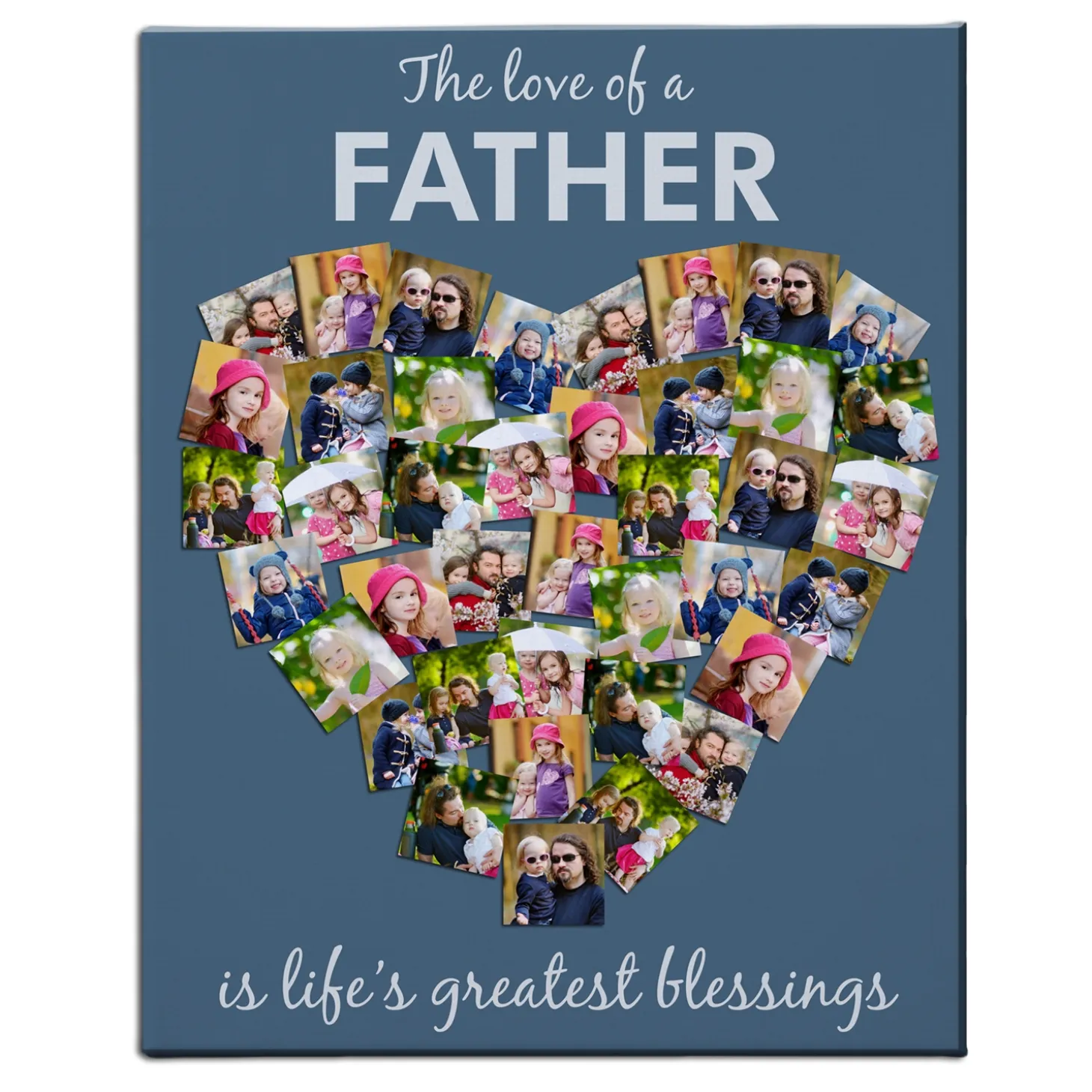 From the Heart Photo Canvas