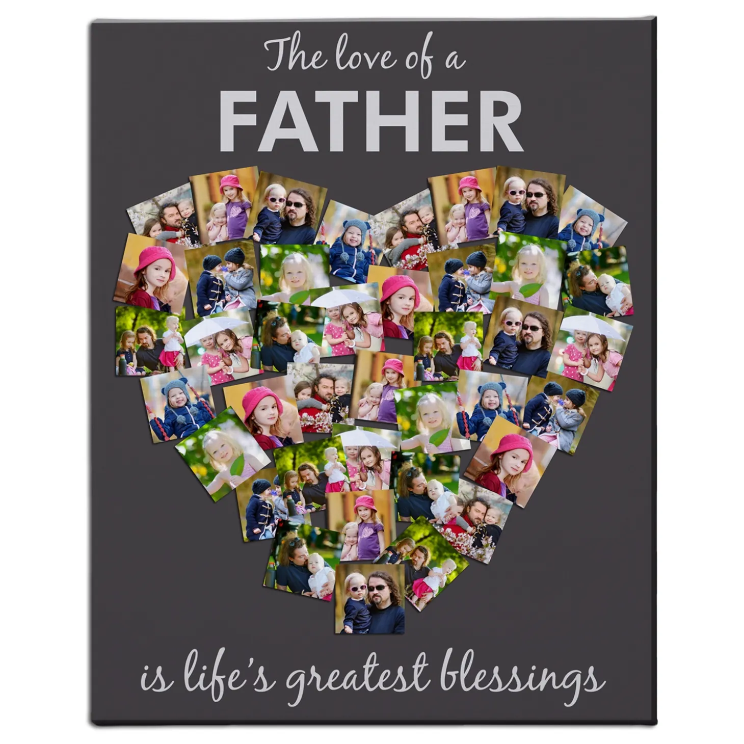 From the Heart Photo Canvas