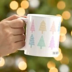 Frosted Sugarplum Trees Mug