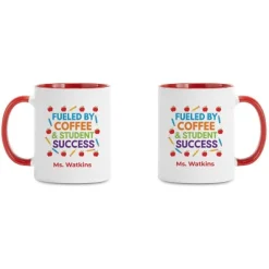 Fueled by Coffee Teacher Mug
