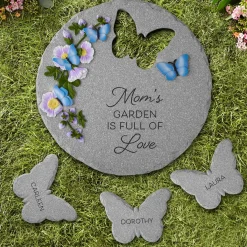 Full of Love Butterfly Garden Stone
