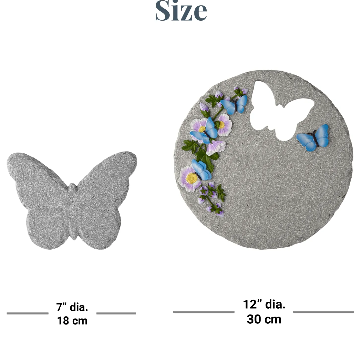 Full of Love Butterfly Garden Stone