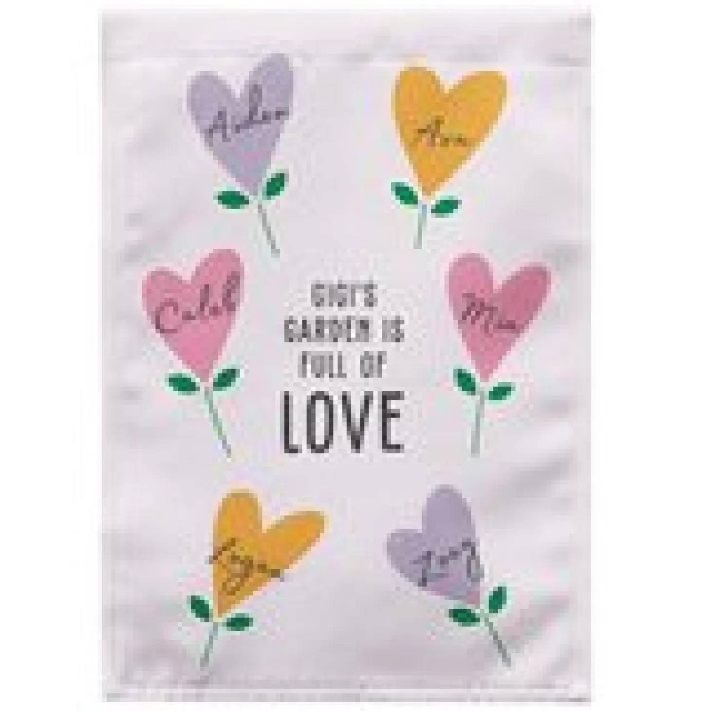 Full of Love Garden Flag