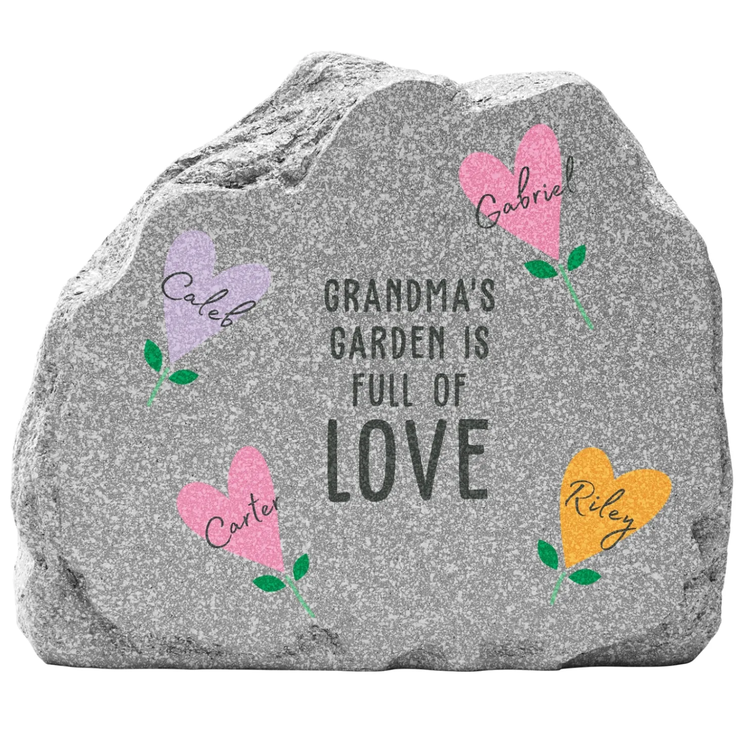 Full of Love Standing Garden Stone