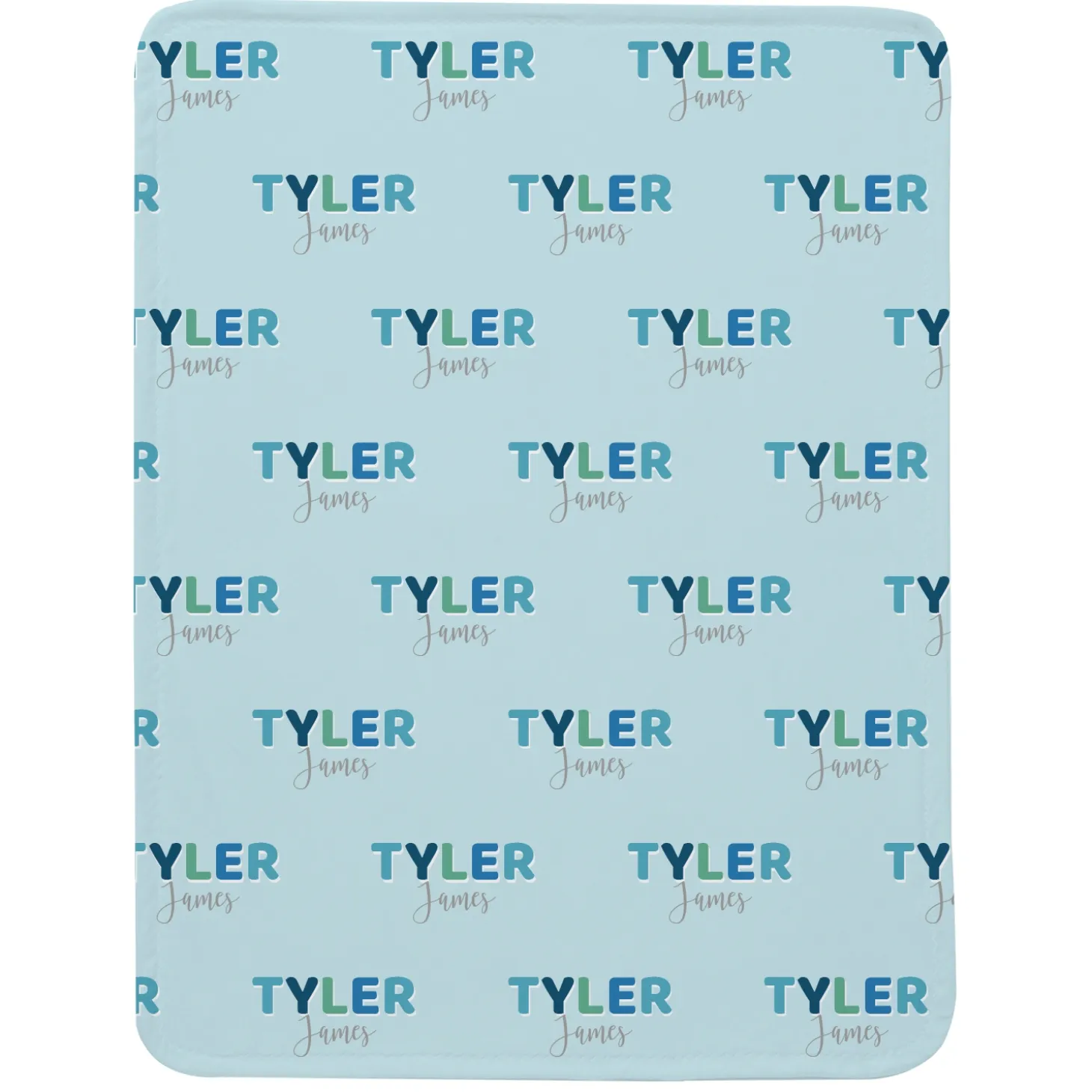 Fun Block Name Blanket