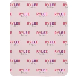 Fun Block Name Blanket