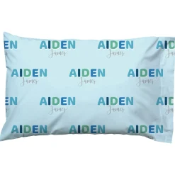 Fun Block Name Pillowcase
