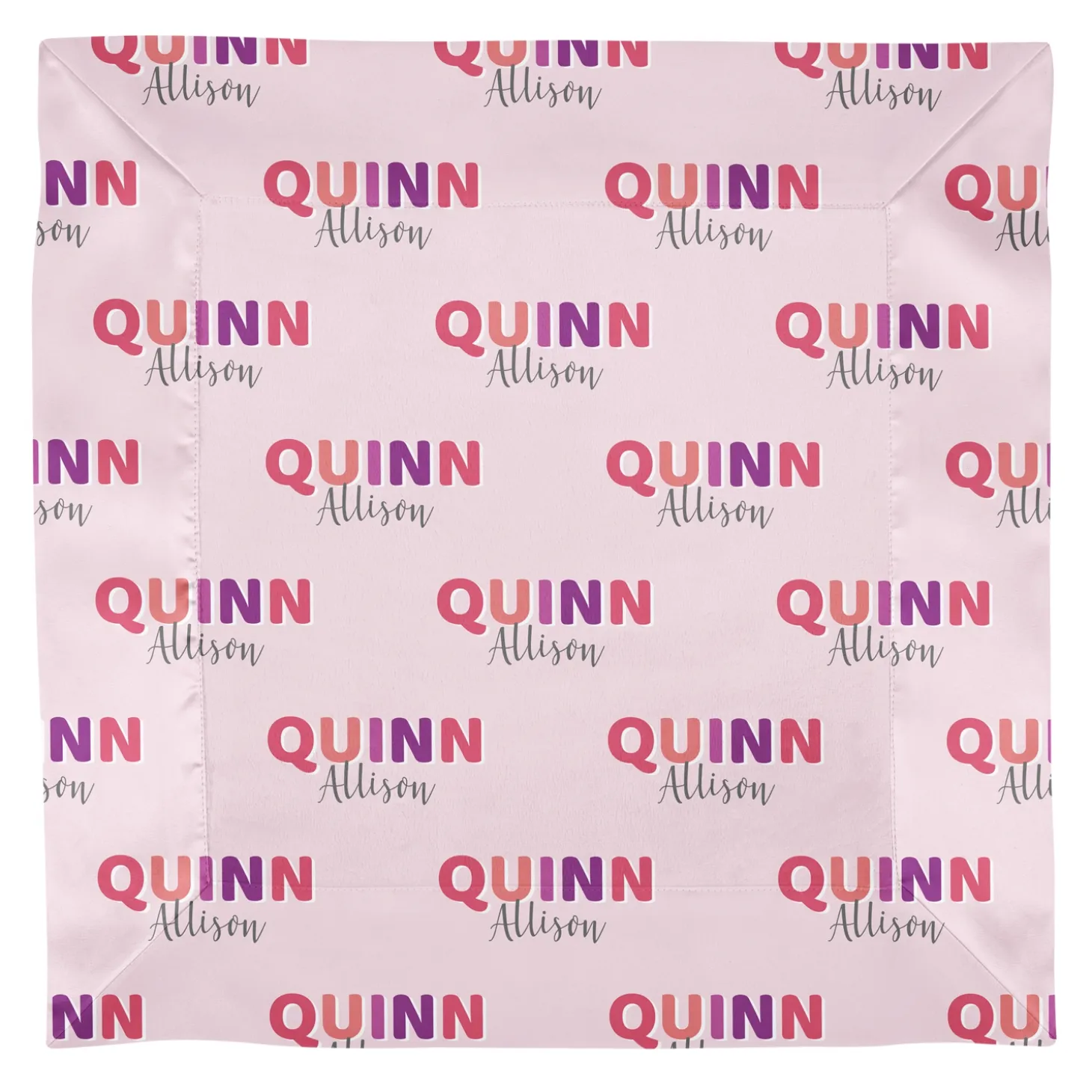 Fun Block Name Security Blanket