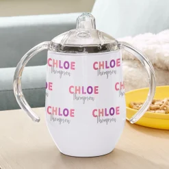 Fun Block Name Sippy Cup