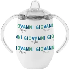 Fun Block Name Sippy Cup