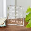 Fun Family History Acrylic Block
