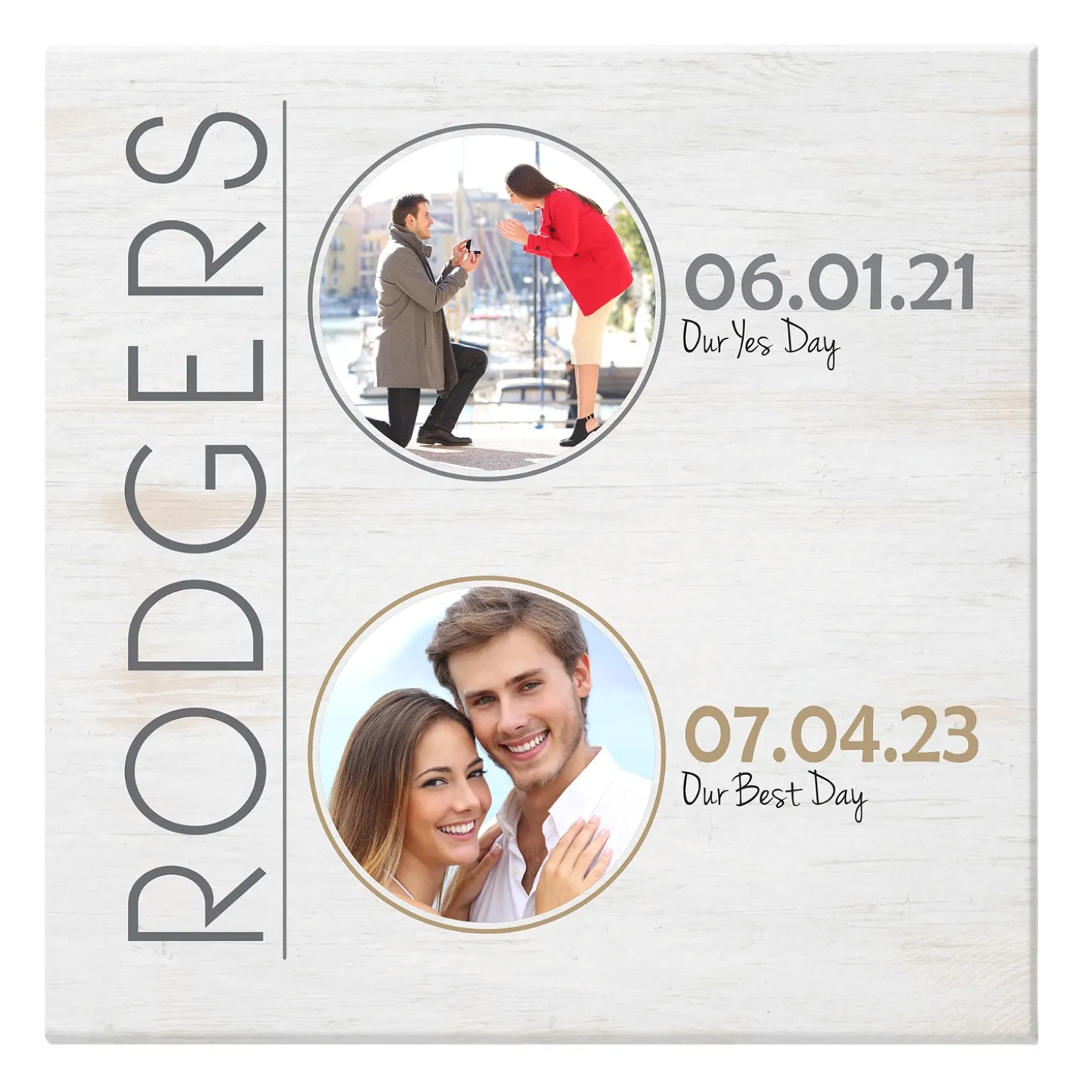 Fun Family History Canvas