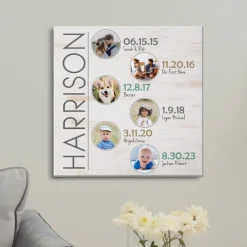 Fun Family History Canvas