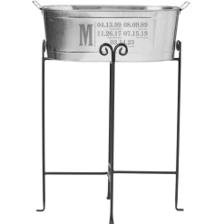 Fun Family History Planter Tub