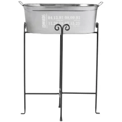 Fun Family History Planter Tub