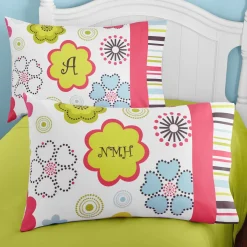 Fun Flowers Pillowcase