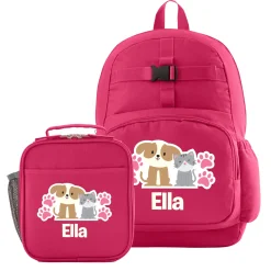 Fun Graphic Pink Backpack Collection
