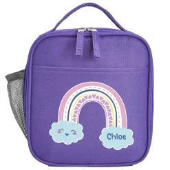 Fun Graphic Purple Backpack Collection