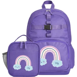 Fun Graphic Purple Backpack Collection