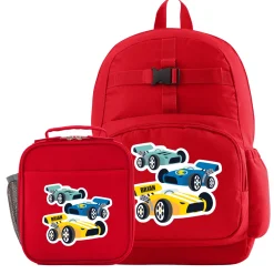 Fun Graphic Red Backpack Collection