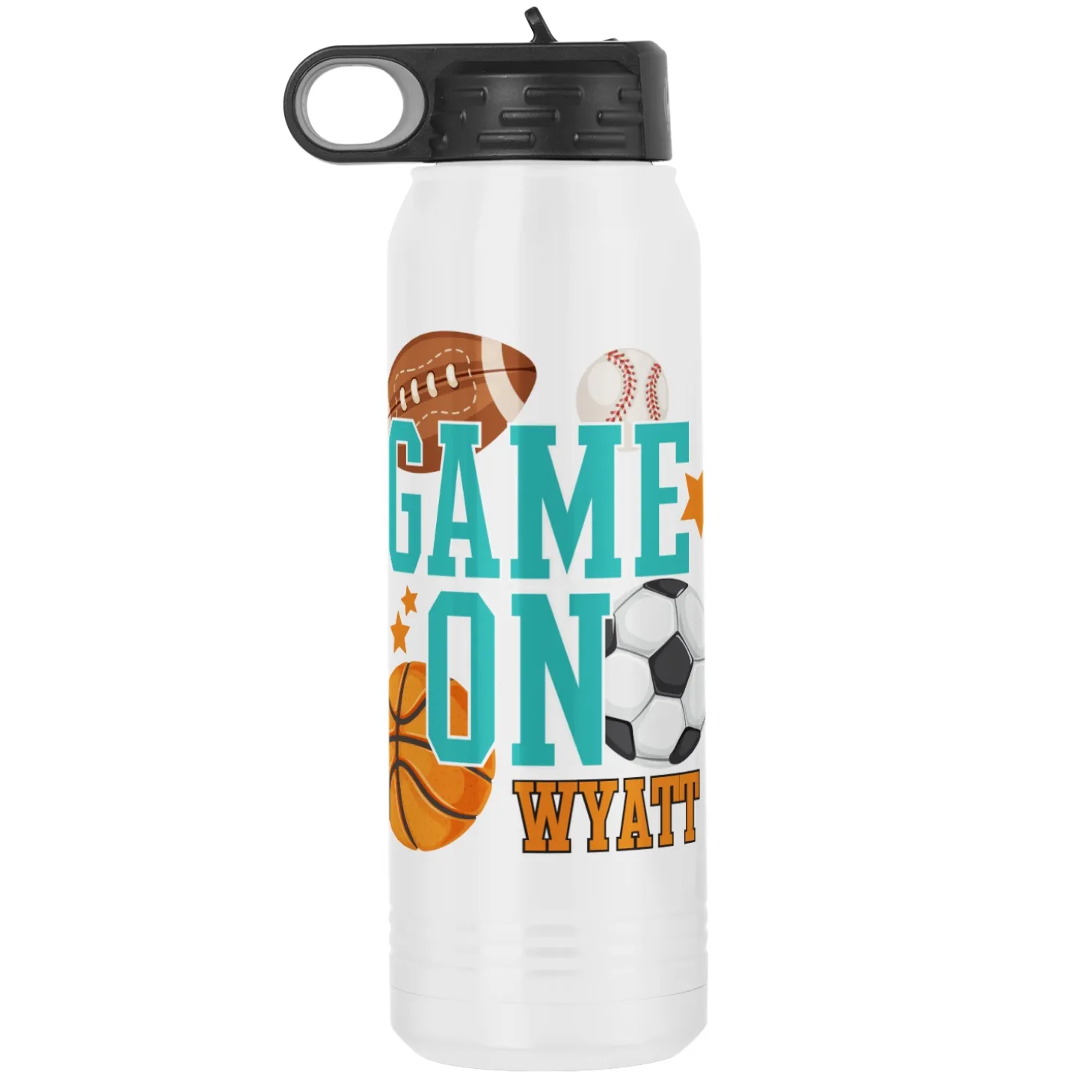 Fun Graphic Stainless Steel Water Bottles