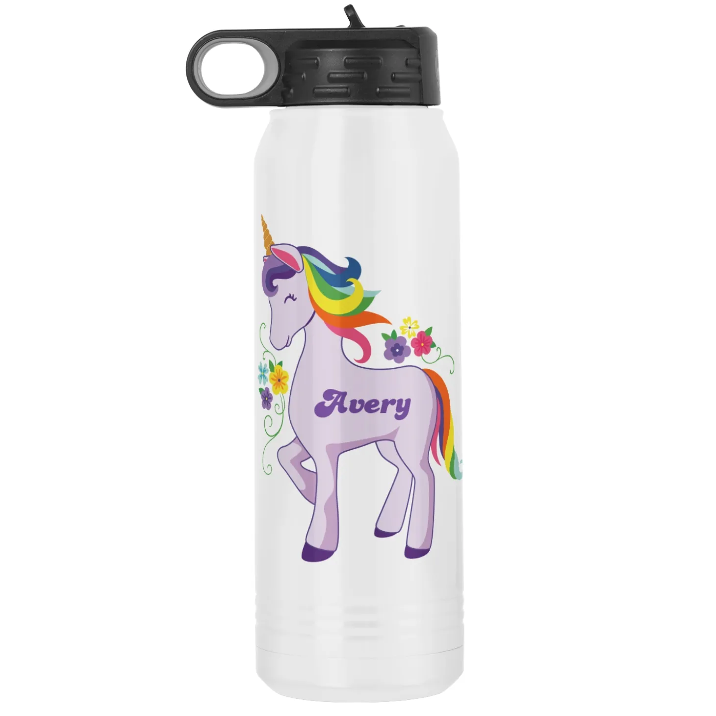 Fun Graphic Stainless Steel Water Bottles