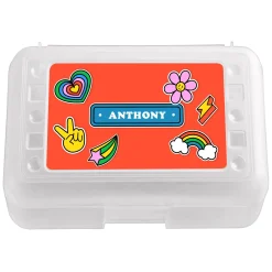 Funky Stickers Pencil Case