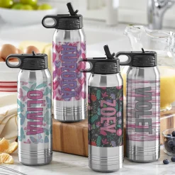 Fun Print Stainless Steel Water Bottles