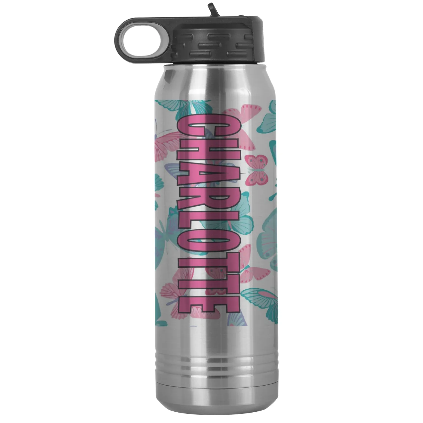 Fun Print Stainless Steel Water Bottles