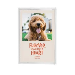 Furever In My Heart Photo Glass Block
