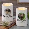 Furever Loved Pet Memorial Photo LED Votive