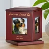 Furever Loved Rotating Photo Pet Urn
