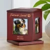 Furever Loved Rotating Photo Pet Urn
