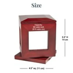 Furever Loved Rotating Photo Pet Urn