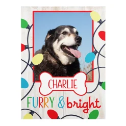 Furry & Bright Pet Photo Wood Block