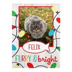 Furry & Bright Pet Photo Wood Block