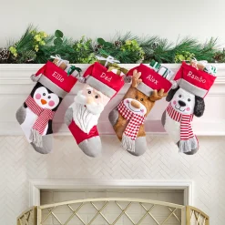 Furry Friends Plush Stocking