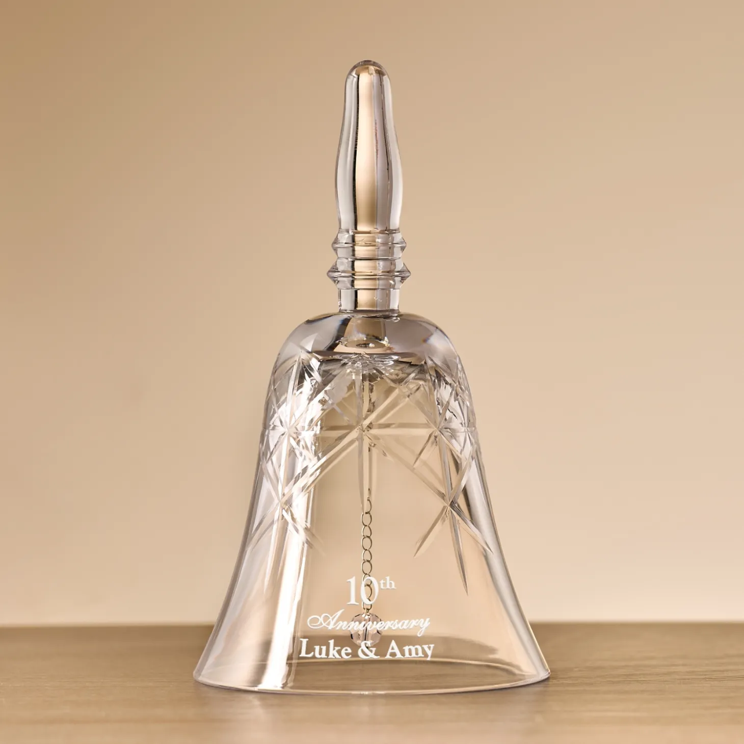 Galway Crystal Wedding Keepsake Bell