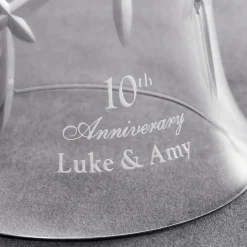 Galway Crystal Wedding Keepsake Bell