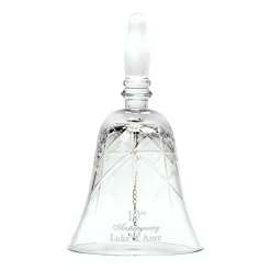 Galway Crystal Wedding Keepsake Bell