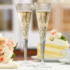 Galway European Crystal® Our Love Flutes