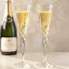 Galway European Crystal® Romance Toasting Flutes