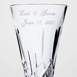 Galway European Crystal® Romance Toasting Flutes