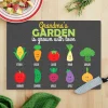 Garden Full Of Love Glass Cutting Board