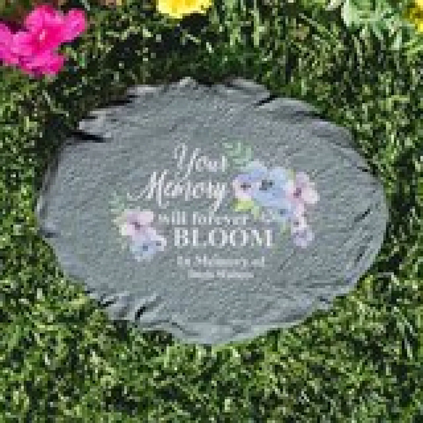 Garden Full of Memories Sympathy Stone